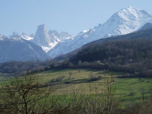 Landscapes of Spain's Picos de Europa National Park.