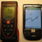 A Modified Leica Disto X310 with PDA.