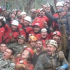 Rescuers Celebrate.