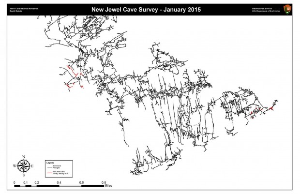 Results from January 2015 Surveys in Jewel Cave.
