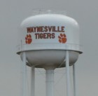 Waynesville, Missouri's Water Tower.