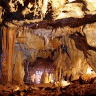Inside Israel's Manot Cave.