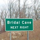 Bridal Cave Sign.