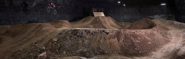 Inside Louisville's Mega Underground Bike Park.