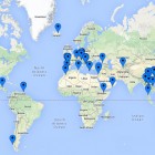 The new British expedition archive map shows 111 expeditions to 32 countries.