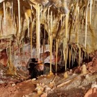 Stalactites in Wind Cave National Park.