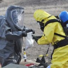 South Dakota National Guard's 82nd Civil Support Team at work at Wind Cave National Park.