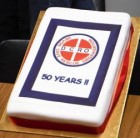 Devon Cave Rescue Organisation 50 Year Anniversary Cake.