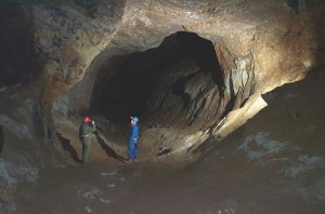 A passage in Alderley Edge Mines.