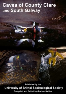 Caves of County Clare and South Galway book cover.