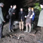 Save the Wemyss Ancient Caves Society members inside one of the Wemyss Caves.