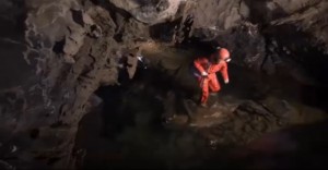 Searching for potential antibiotics in a British Columbia cave. 
