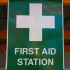 First Aid Station.
