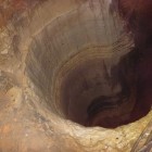 A visit to Bottomless Pit during the 2014 Karst Field Studies Program.