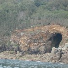 Mousehole Cave beneath the village of Mousehole.