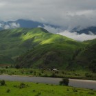 The beautiful Jaintia hills of Meghalaya, India.