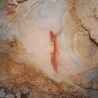 Cave art discovered recently in Cueva Aurea in the Cantabria region of northern Spain.