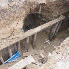 A mysterious tunnel discovered in Toronto, Canada.