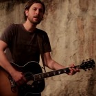 Great Lake Swimmers frontman Tony Dekker, performing in Ontario's Tyendinaga Cavern.