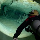Cave diving inside Mexico's Cenote Pet Cemetery, part of Sistema Sac Actun. Screengrab via Gabriel Gasca/YouTube