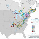 White-nose Syndrome Map Updated April 9th, 2015. Image via USFWS