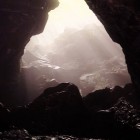 Inside Lusk Cave.