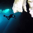 Exploring Mexico's cenotes.