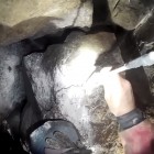 Cave Diggers break rocks in Derbyshire