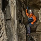 The new Salamander Chameleon Caving Suit in action.