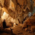 Inside Australia's Capricorn Caves.
