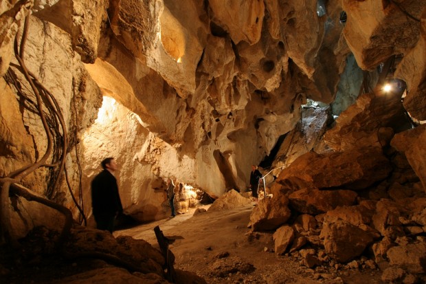 Inside Australia's Capricorn Caves. 