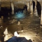 A cave in Indiana where scientists sampled for a study on ancient earthquakes