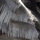 Formations inside England's Shatter Cave.