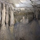 Inside the formation room of Kentucky's Smokehole Cave.