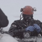 A cave diver during Expedition Bjurälven.