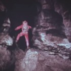 Inside Canada's Castleguard Cave.