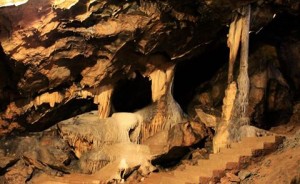 Inside Ireland's Mitchelstown Cave. 