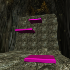 Crystal Caverns transports players underground.