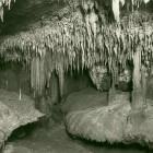Formations inside Buchan's Fairy Cave.