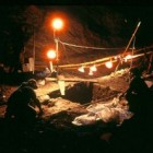 Excavation at Natural Trap Cave.